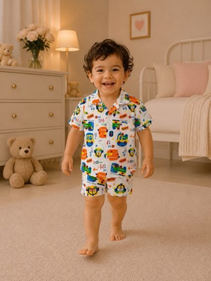 Boys Short sleeve+Short pants 2-3Y (8A) | MUZELLE