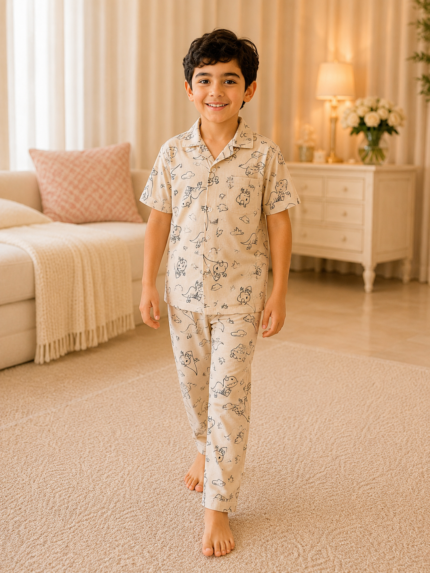 Boys Short Sleeve+long pants 7-9 (11A) | MUZELLE