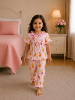 Girls Short Sleeve+Long pants 2-3Y (21A)