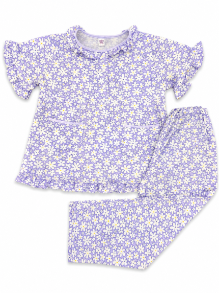 Girls Short Sleeve+Long pants 10-12Y (19A) | MUZELLE