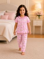 Girls Short Sleeve+Long pants 3-4Y (22A)