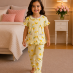 Girls Short Sleeve+Long pants 3-4Y (10A)