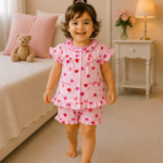 Girls Short Sleeve+Short pants 1-2Y (5A)